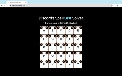 spellcast solver online|Lino Le Van .